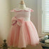 Mini Princess Pearl And Blush Rose Dress - Priority Shipping - Little Palace Store